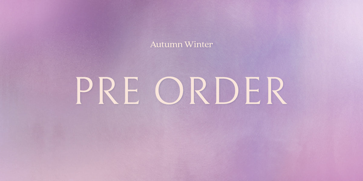 25秋冬新作アイテムの先行予約開催中!