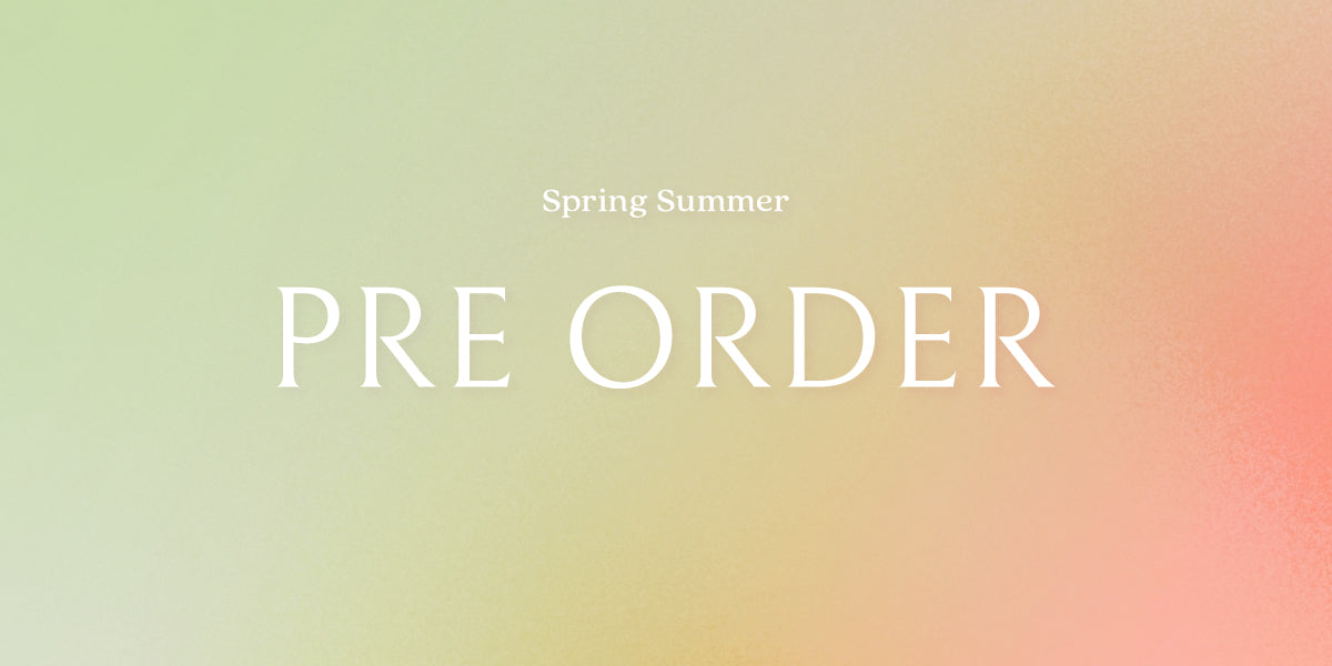 26春夏新作アイテムの先行予約開催中!
