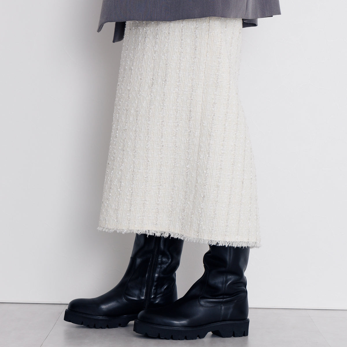 【25AW】トラックソールロングブーツ/631411