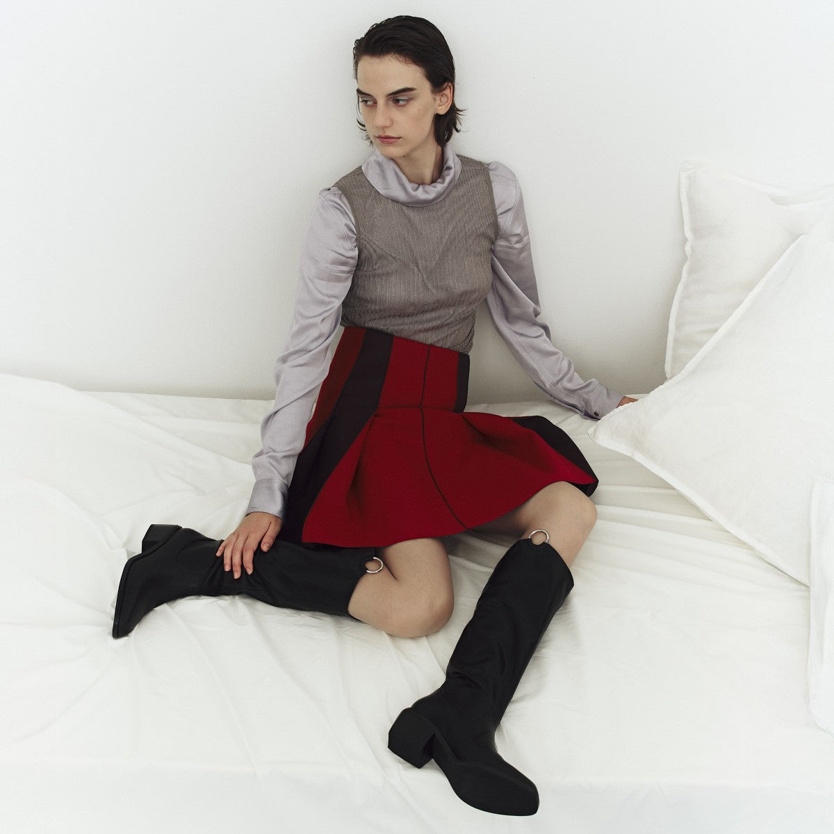 【25AW】2WAYリング付きロングブーツ/554420