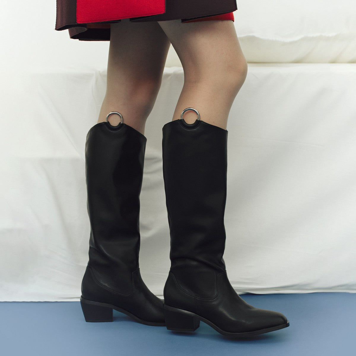 【25AW】2WAYリング付きロングブーツ/554420