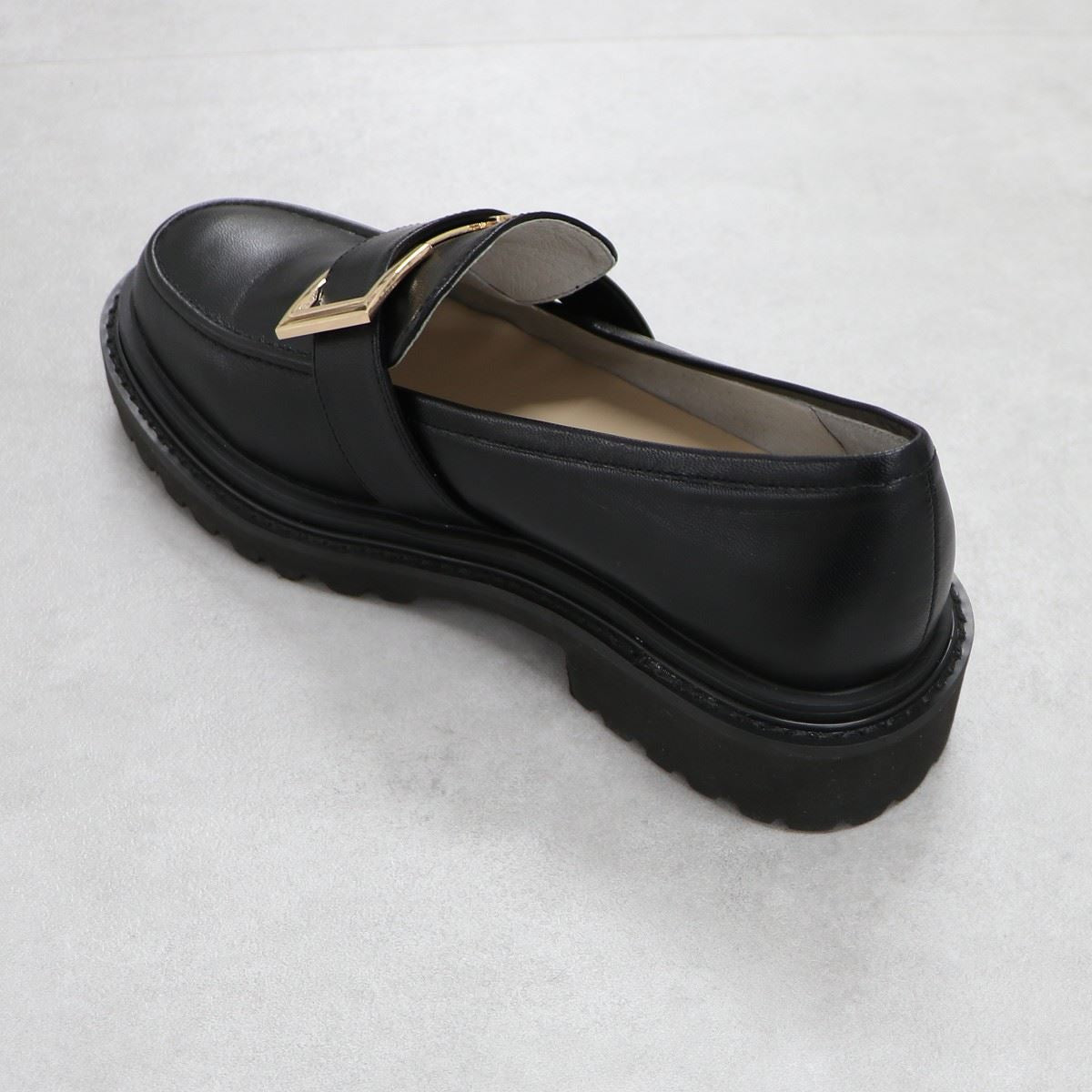 【SALE】バックル厚底ローファー/544107
