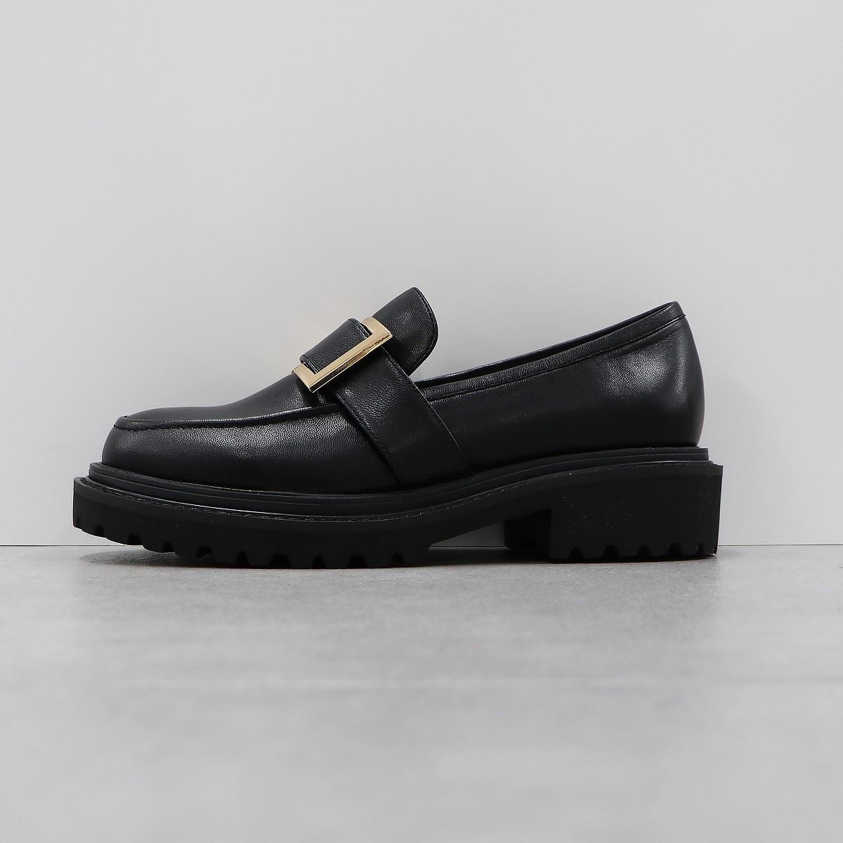 【SALE】バックル厚底ローファー/544107