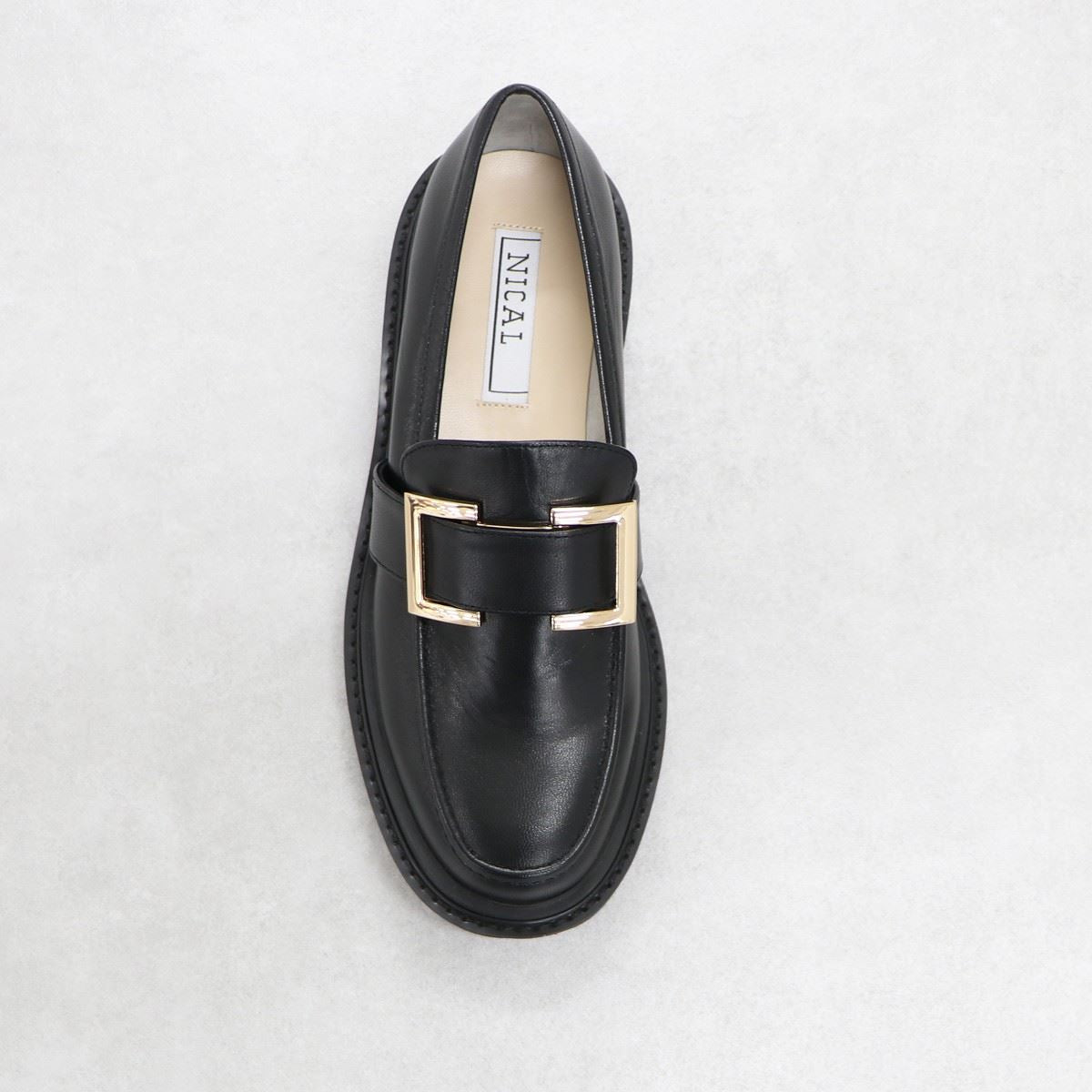 【SALE】バックル厚底ローファー/544107