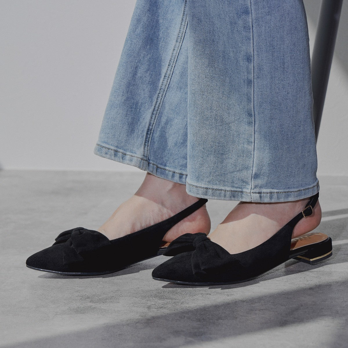 【SALE】2WAYリボンバックストラップパンプス/544306
