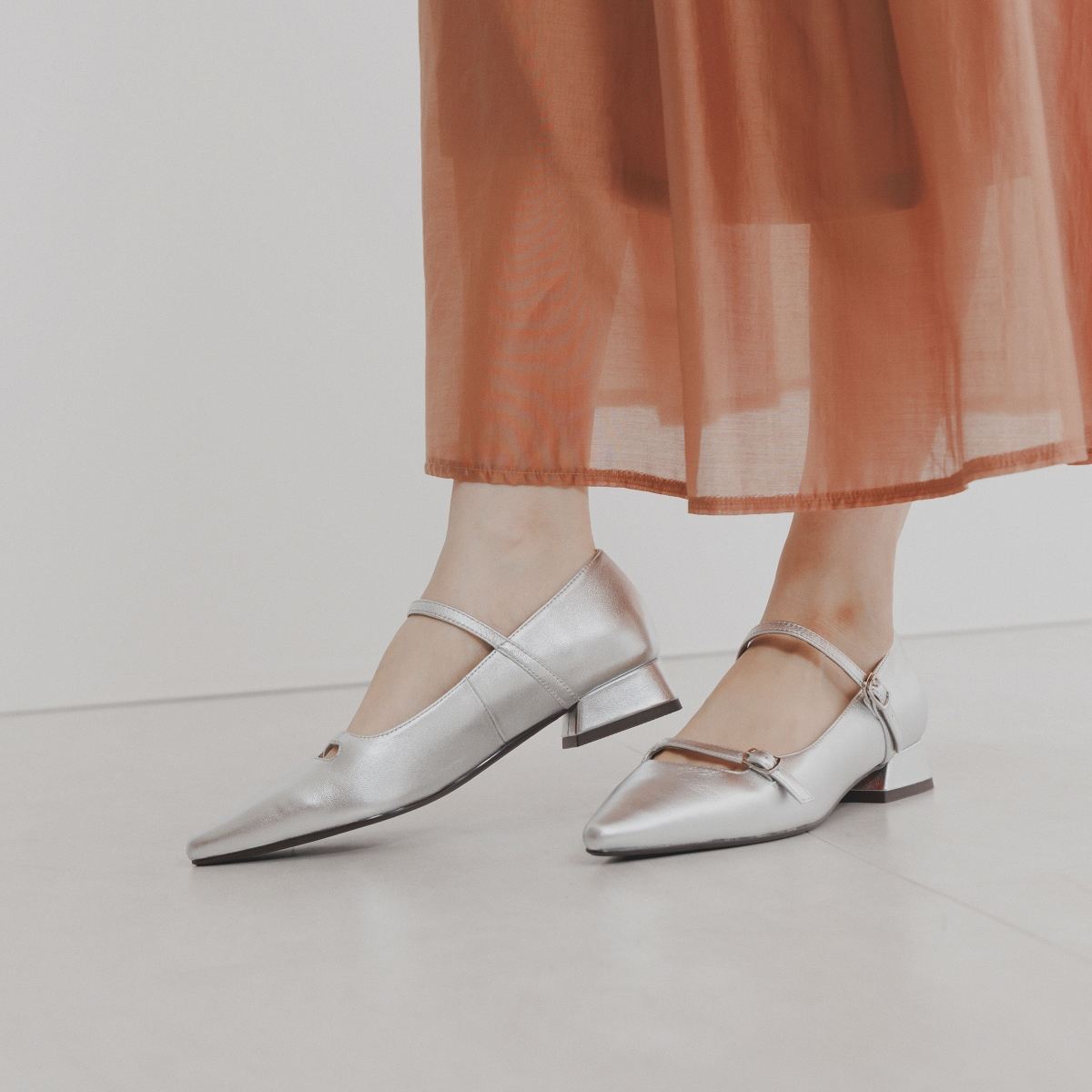 【SALE】ダブルストラップメリージェーンパンプス/544308