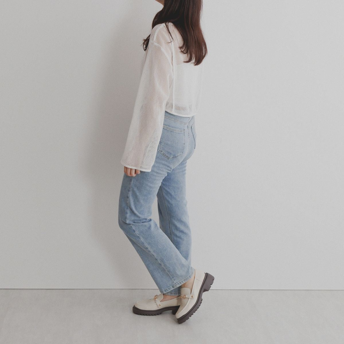 【SALE】3WAYパーツトラックソールローファー/544313