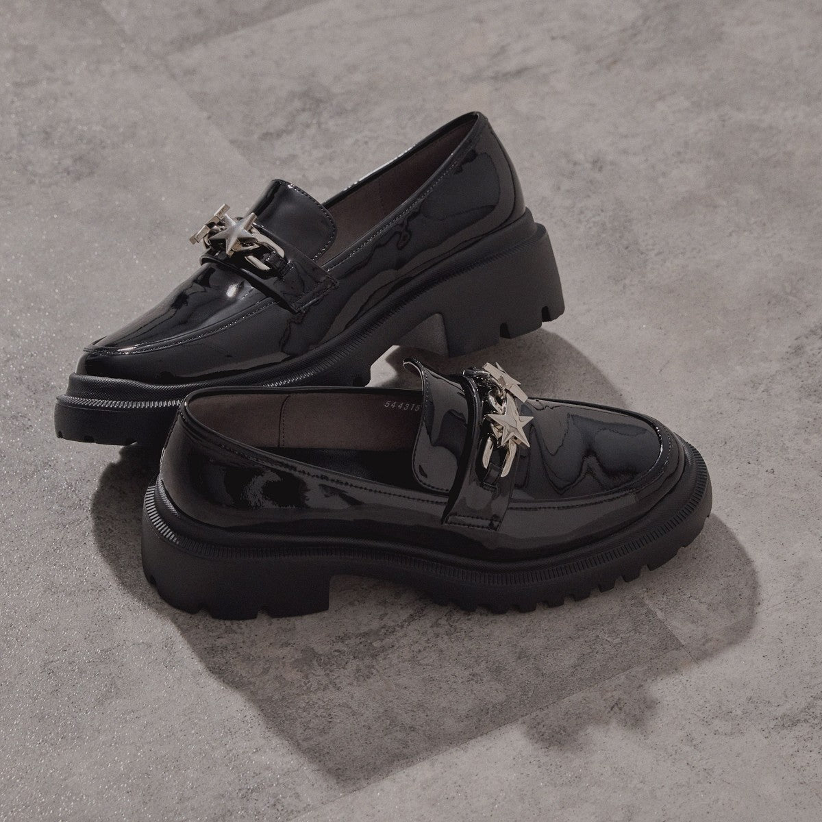 【SALE】スターモチーフローファー/544315