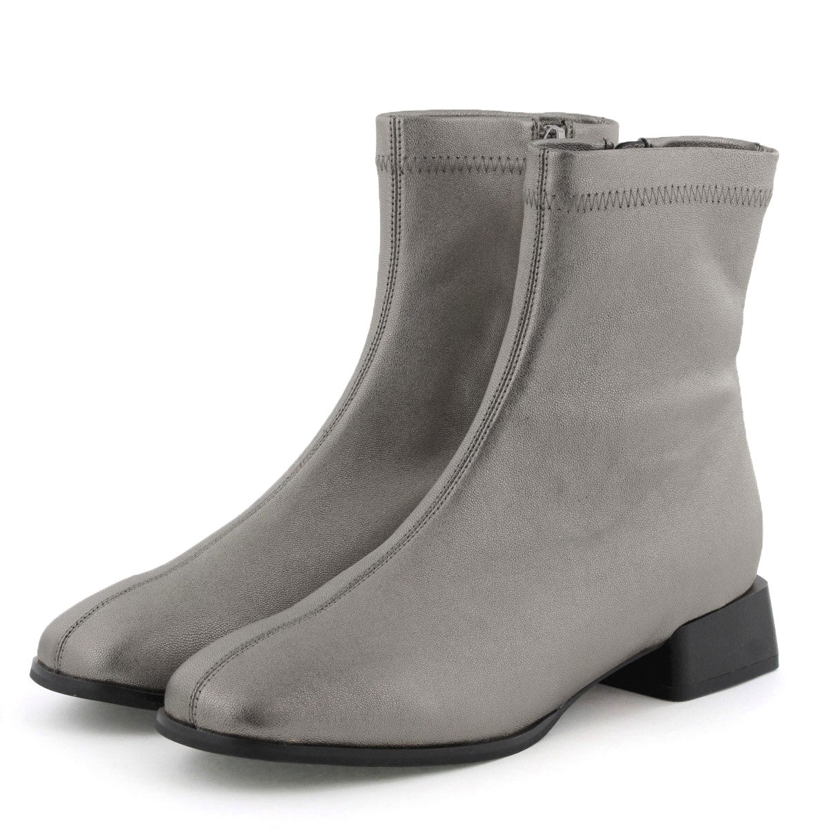 【SALE】変形ヒールストレッチブーツ/554404