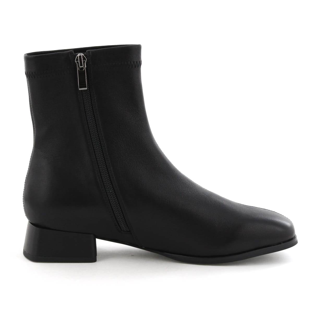 【SALE】変形ヒールストレッチブーツ/554404