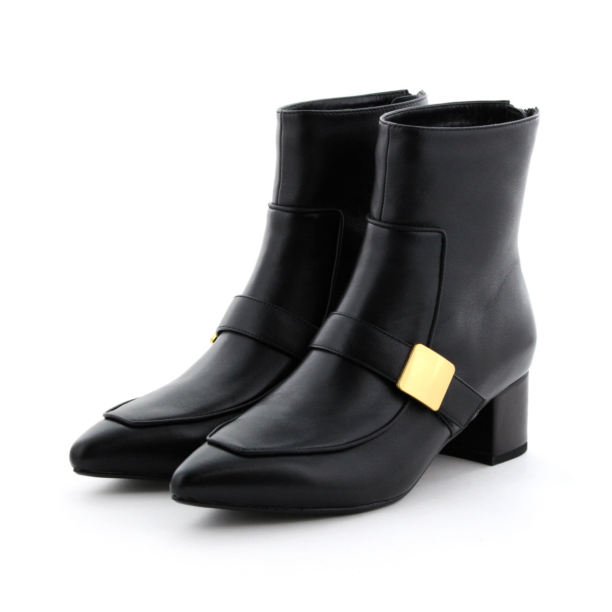 【SALE】メタルパーツポインテッドトゥブーツ/544409