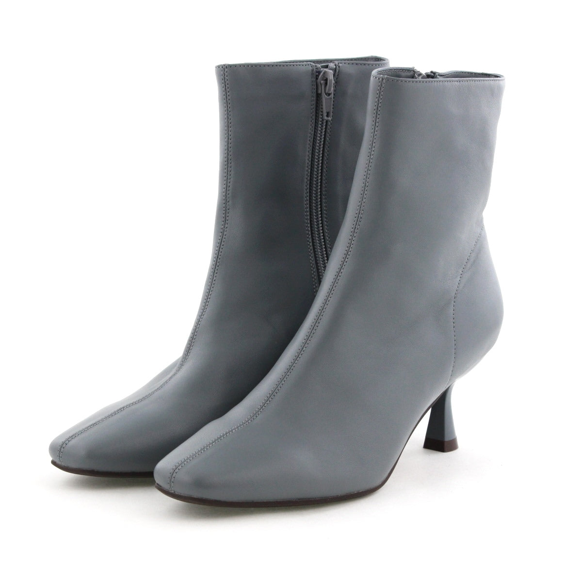 【再値下げ】スクエアトゥヒールショートブーツ/554412