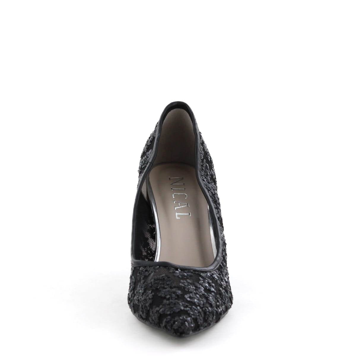 【SALE】チュールヒールパンプス/554103