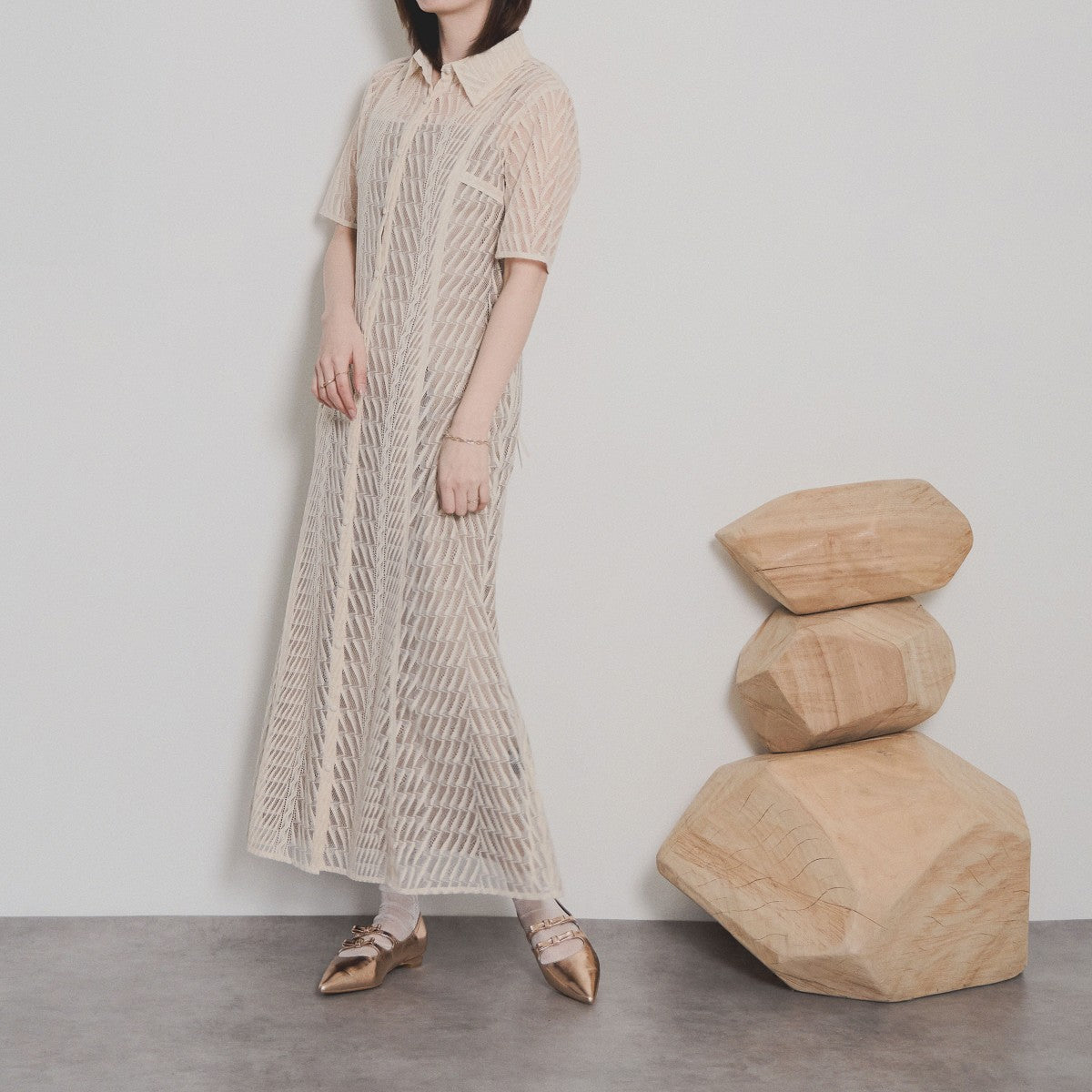 【SALE】ダブルリボンポインテッドトゥパンプス/554107