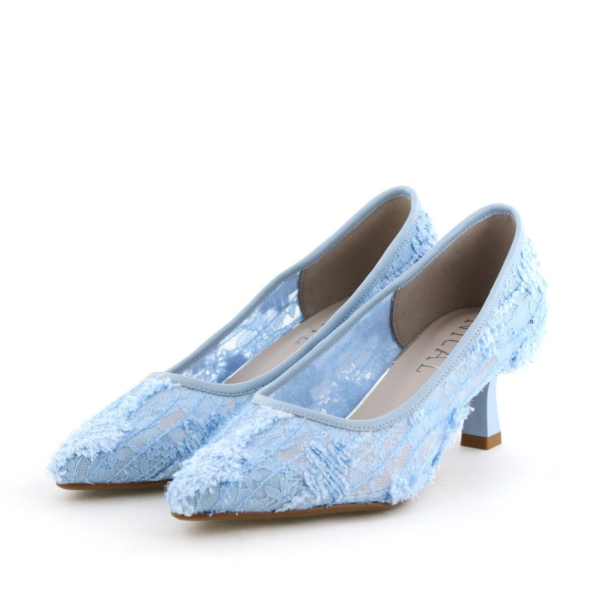 【SALE】フリンジチュールパンプス/554108