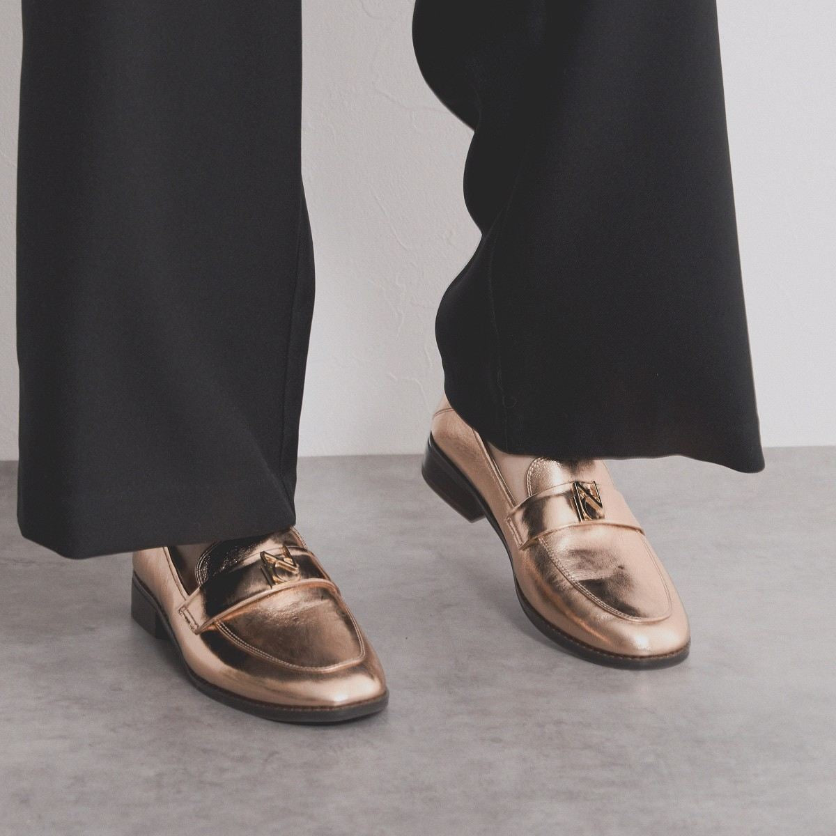 【SALE】NICALロゴ入りローファー/554109