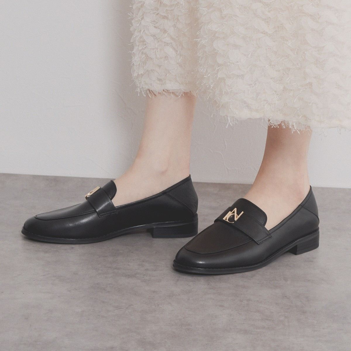 【SALE】NICALロゴ入りローファー/554109