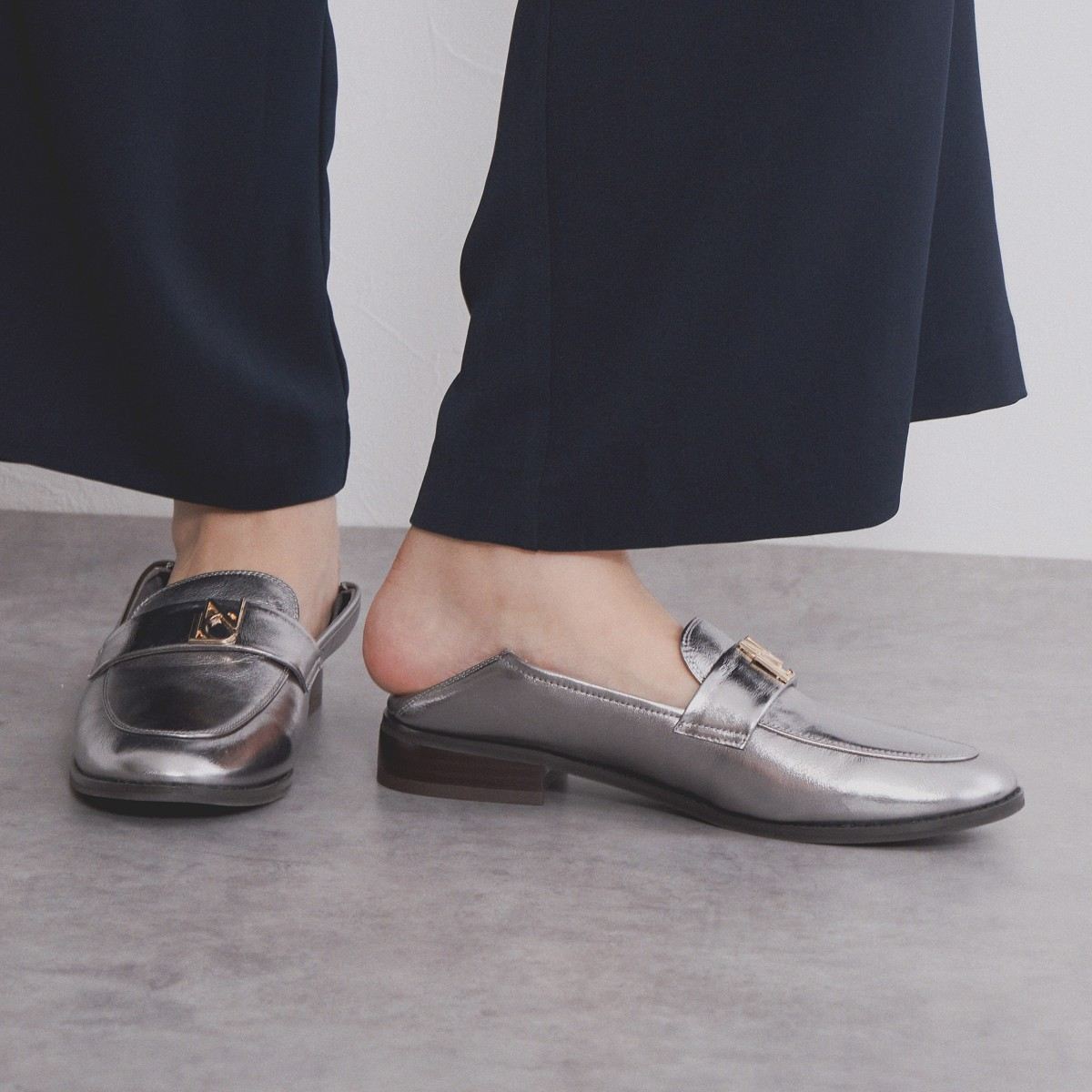 【SALE】NICALロゴ入りローファー/554109
