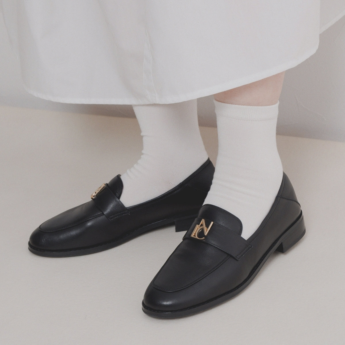 【SALE】NICALロゴ入りローファー/554109