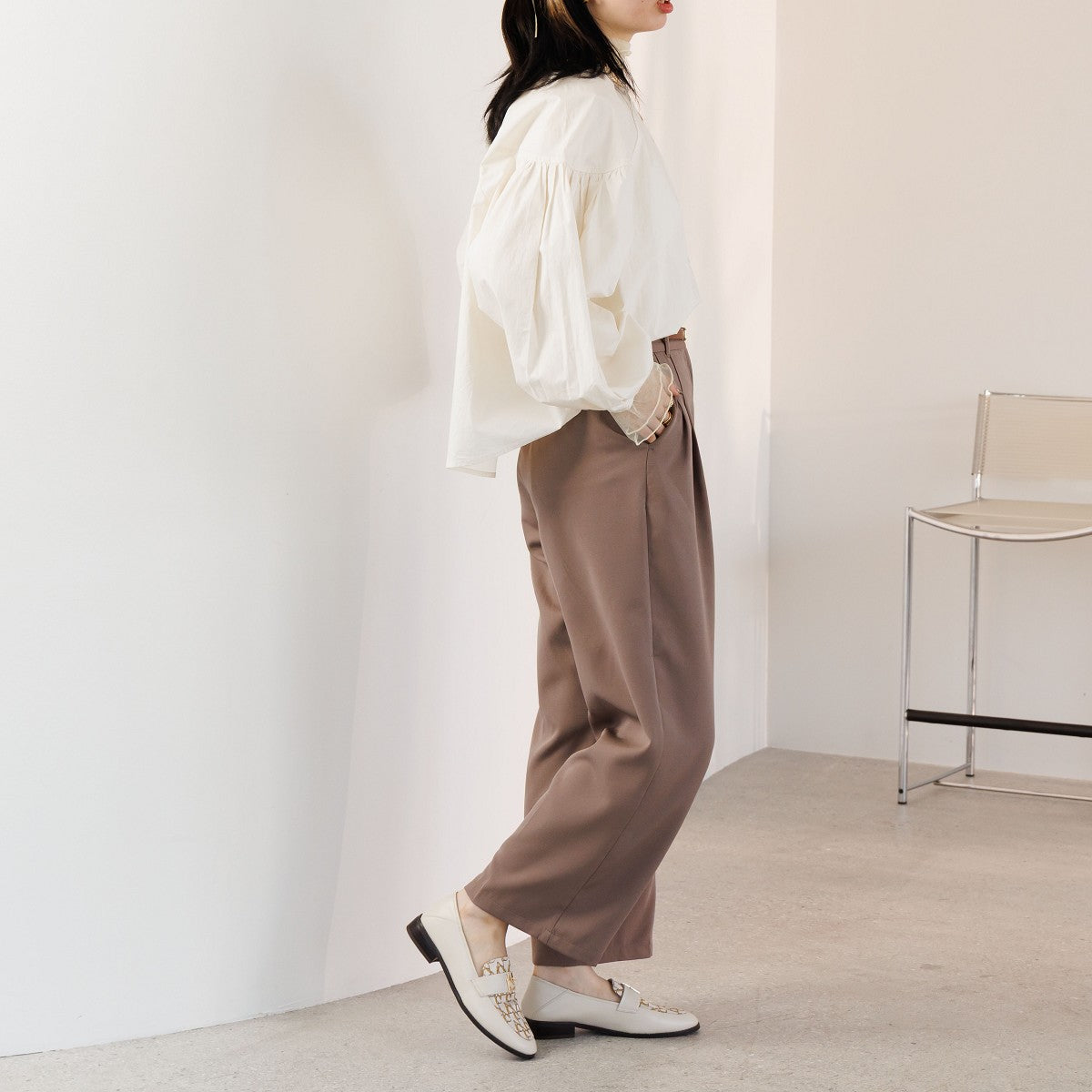 【SALE】NICALロゴ入りローファー/554109
