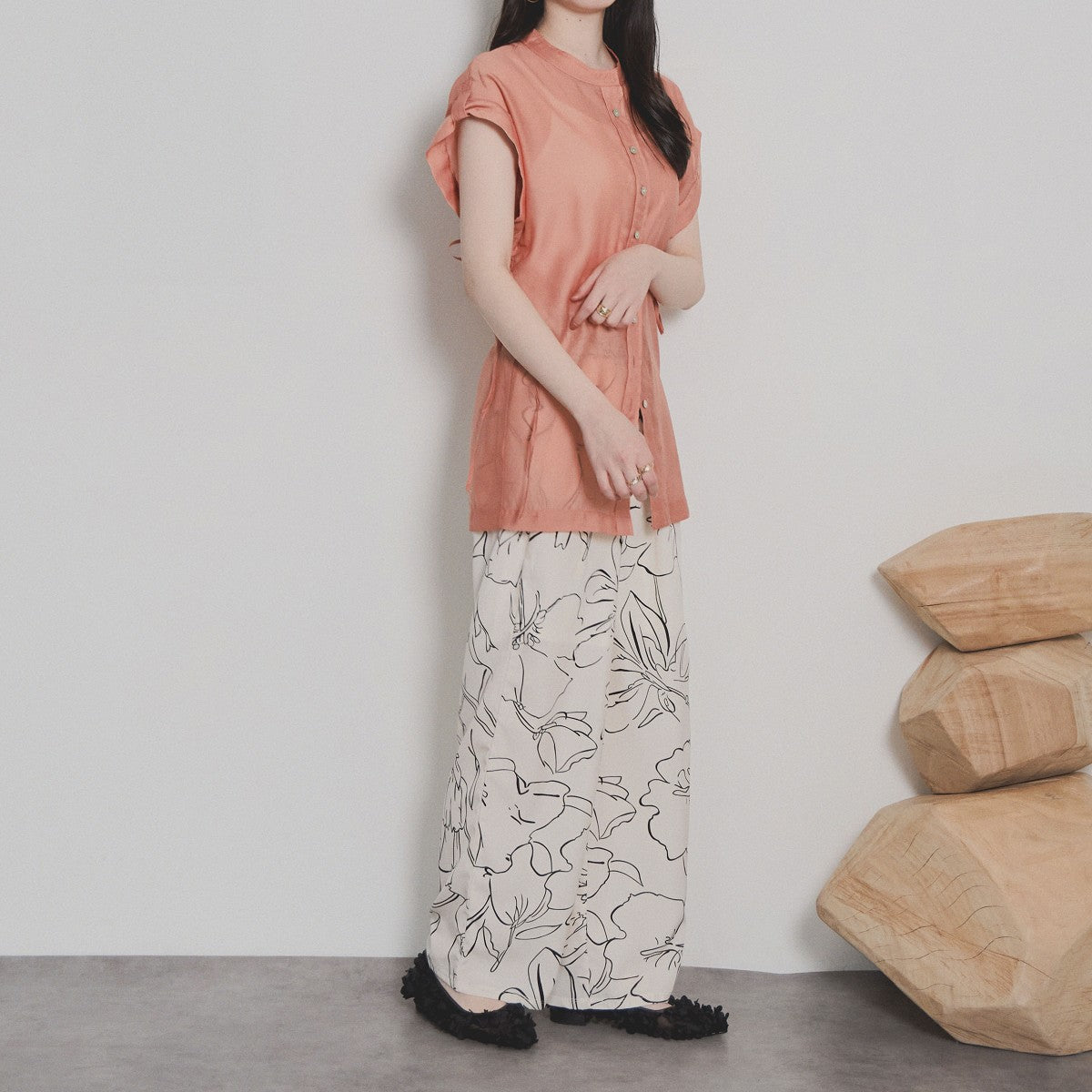 【SALE】ブロッサムチュールパンプス/554112