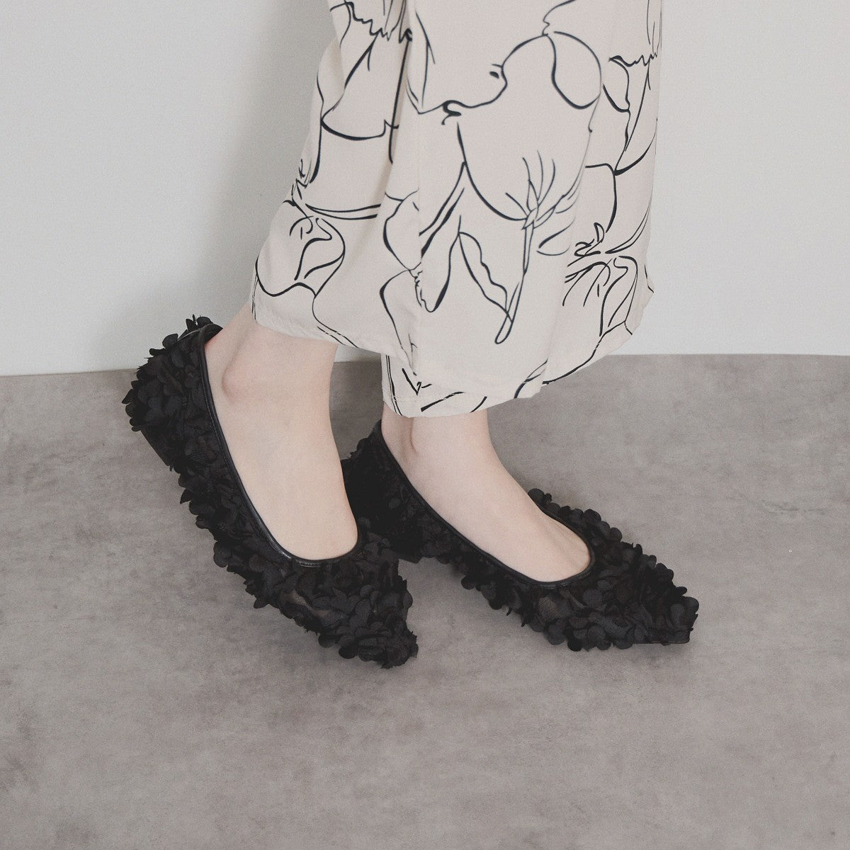 【SALE】ブロッサムチュールパンプス/554112