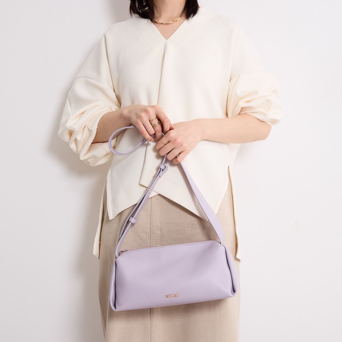 【SALE】スクエアショルダーバッグ/554180