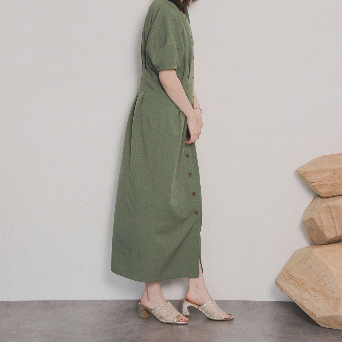 【SALE】ポインテッドトゥチュールサンダル/554206