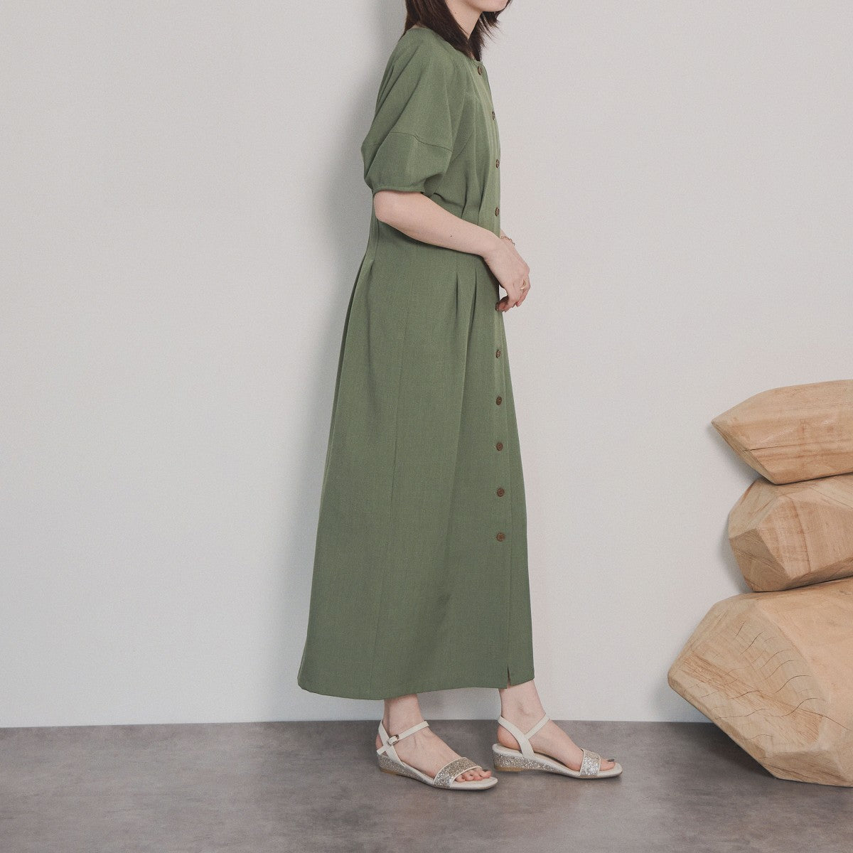 【SALE】ストラップグリッターサンダル/554208