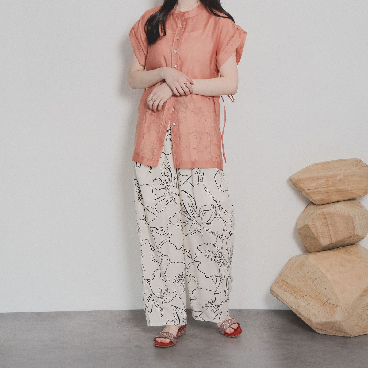 【SALE】ストラップグリッターサンダル/554208
