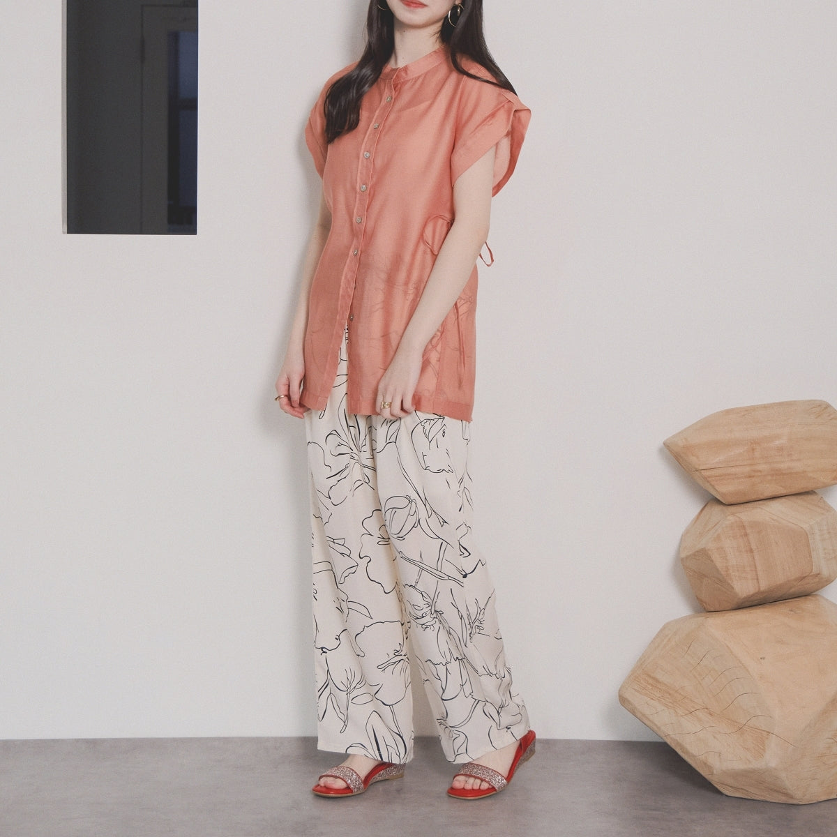 【SALE】ストラップグリッターサンダル/554208