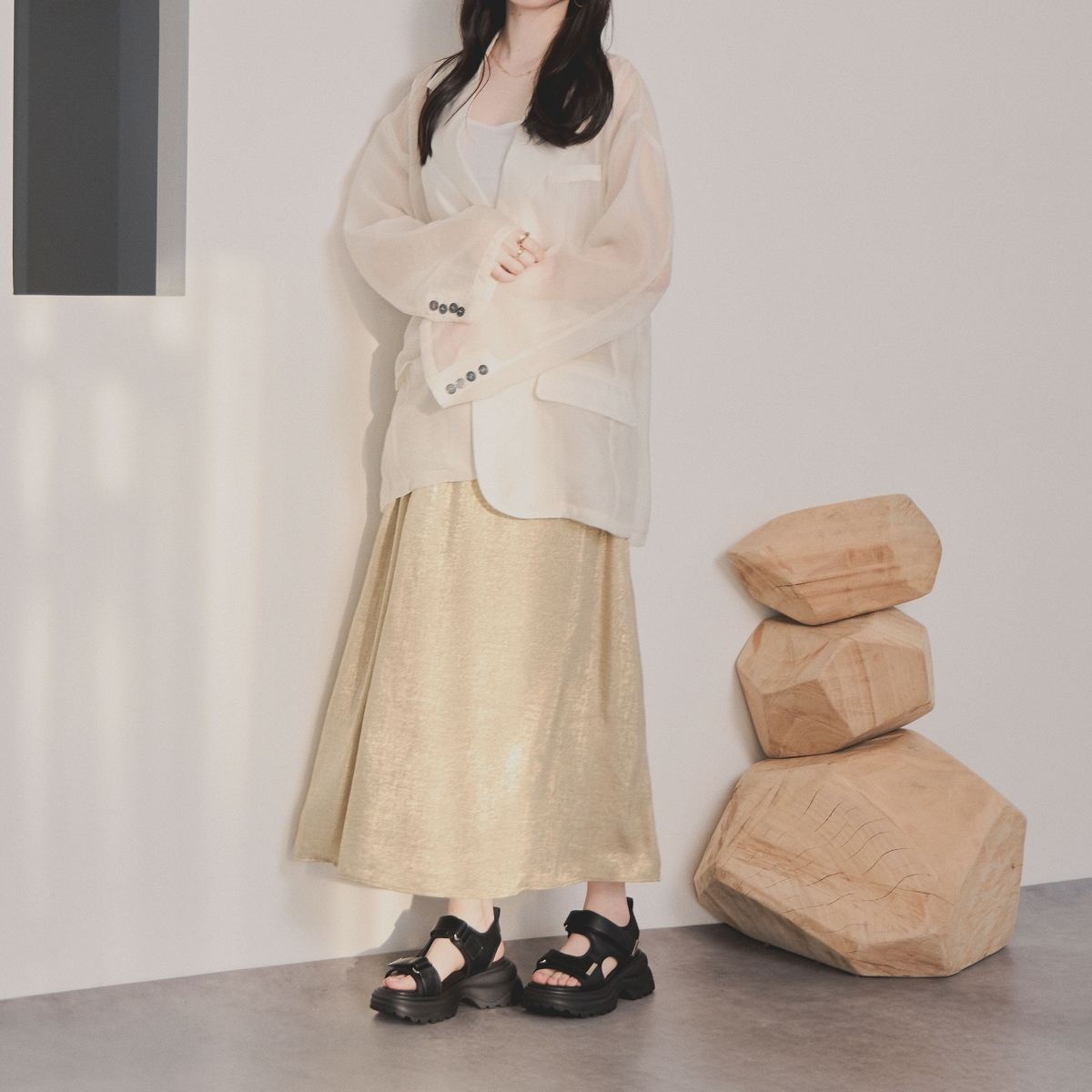 【SALE】パデットカバードサンダル/554217
