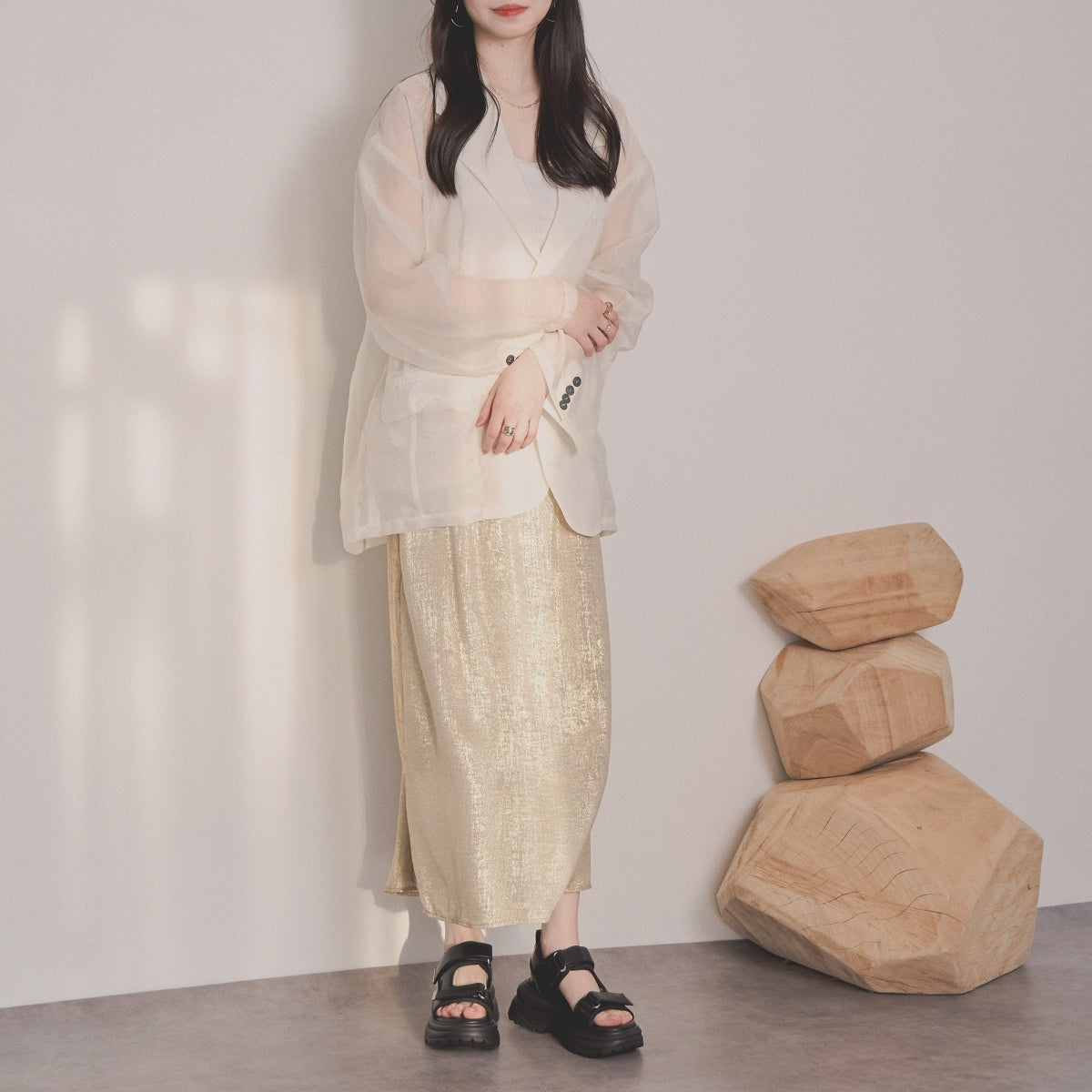 【SALE】パデットカバードサンダル/554217