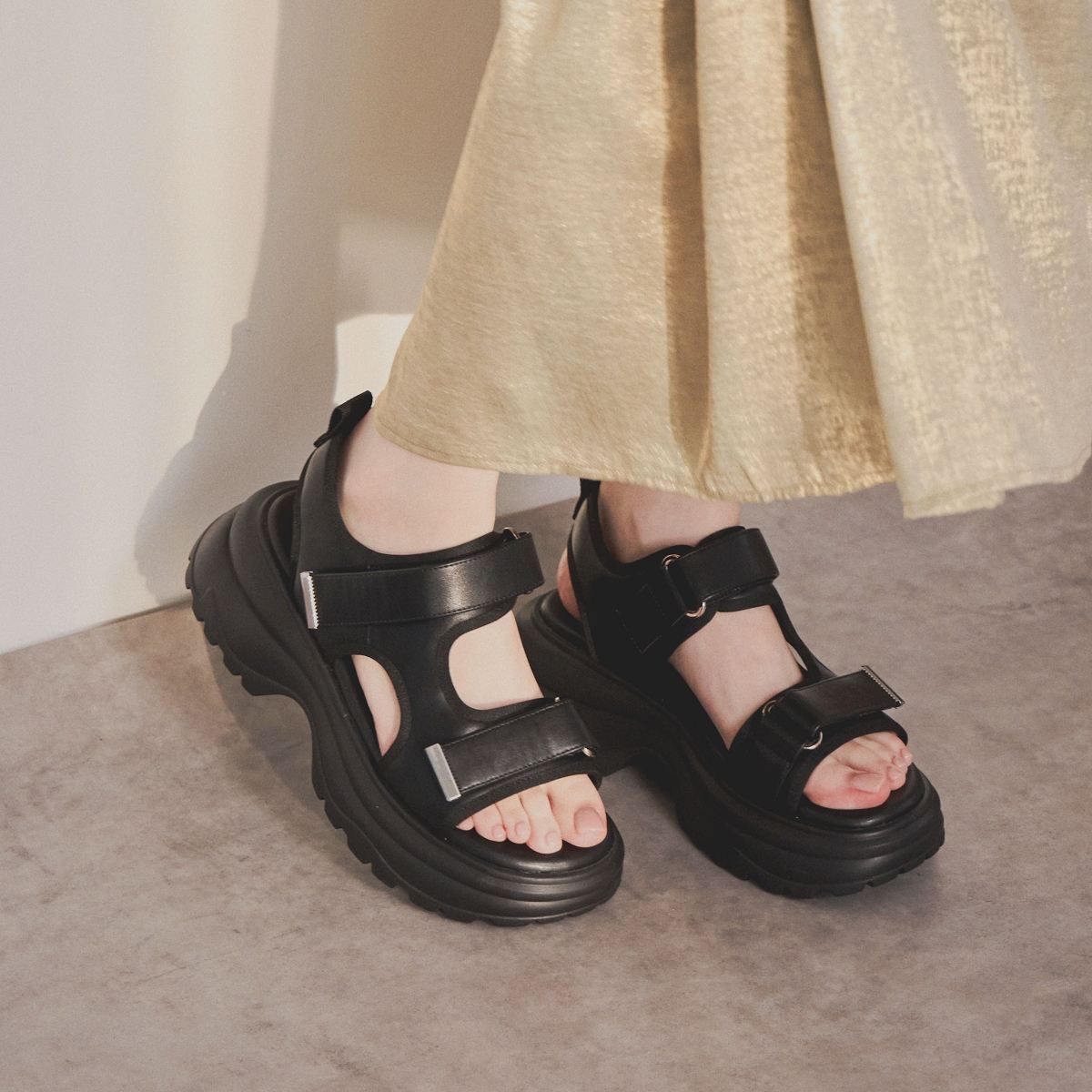 【SALE】パデットカバードサンダル/554217