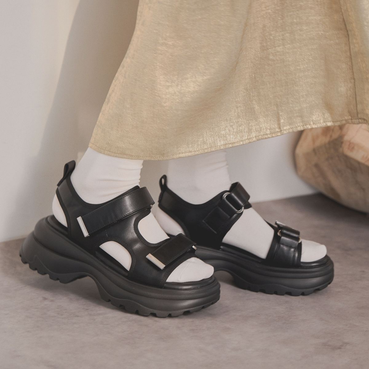 【SALE】パデットカバードサンダル/554217