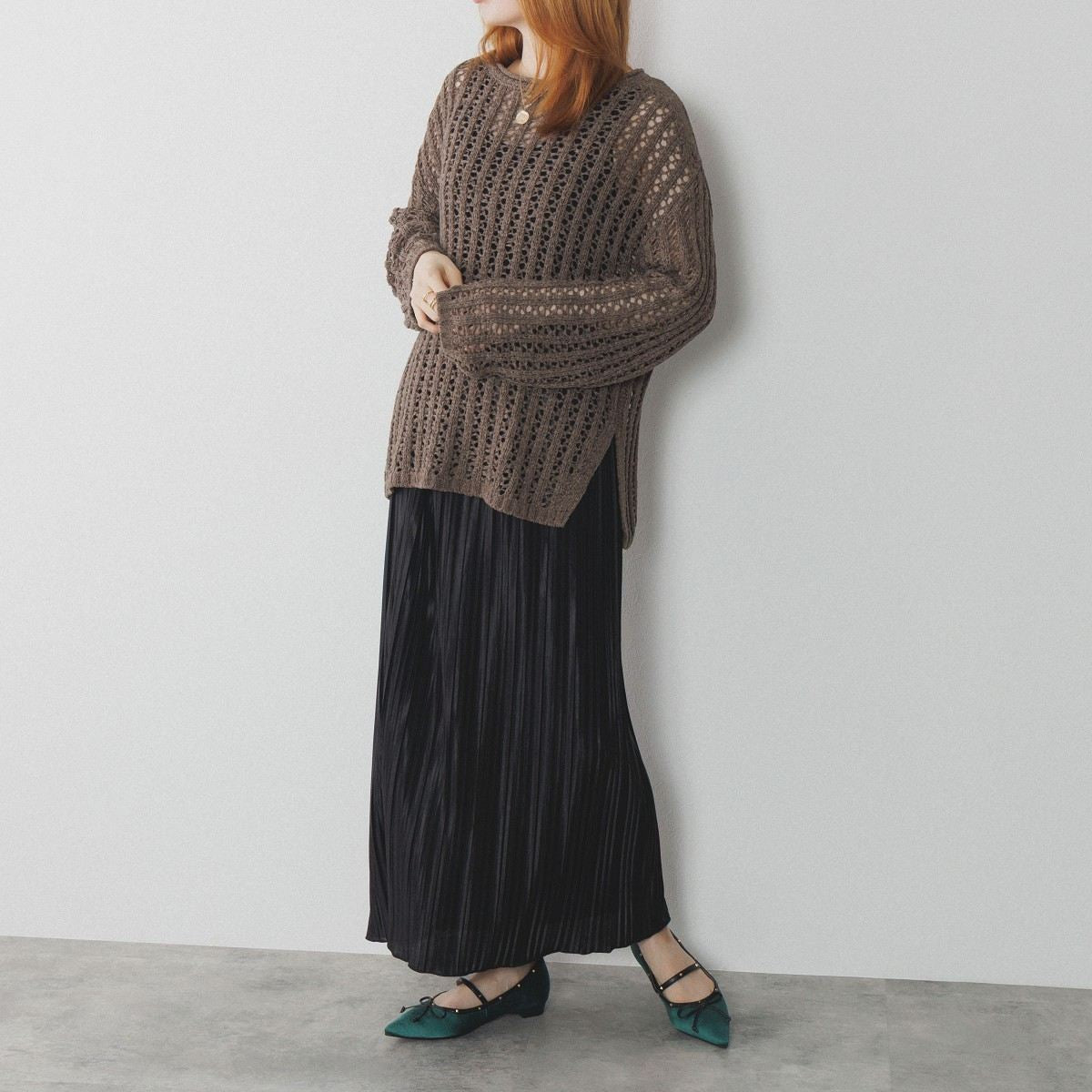 【25AW】スタッズ×リボンメリージェーンパンプス/554301