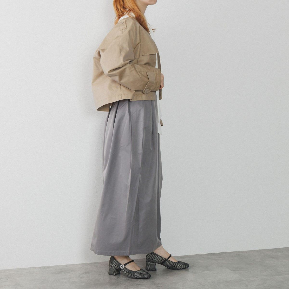 【25AW】スクエアトゥメリージェーンパンプス/554304