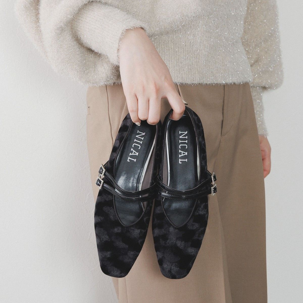 【SALE】ダブルストラップメリージェーンパンプス/554306