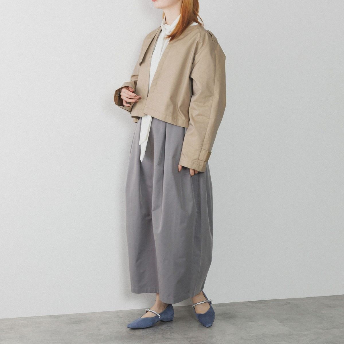 【25AW】ラインストーンツイストストラップパンプス/554308