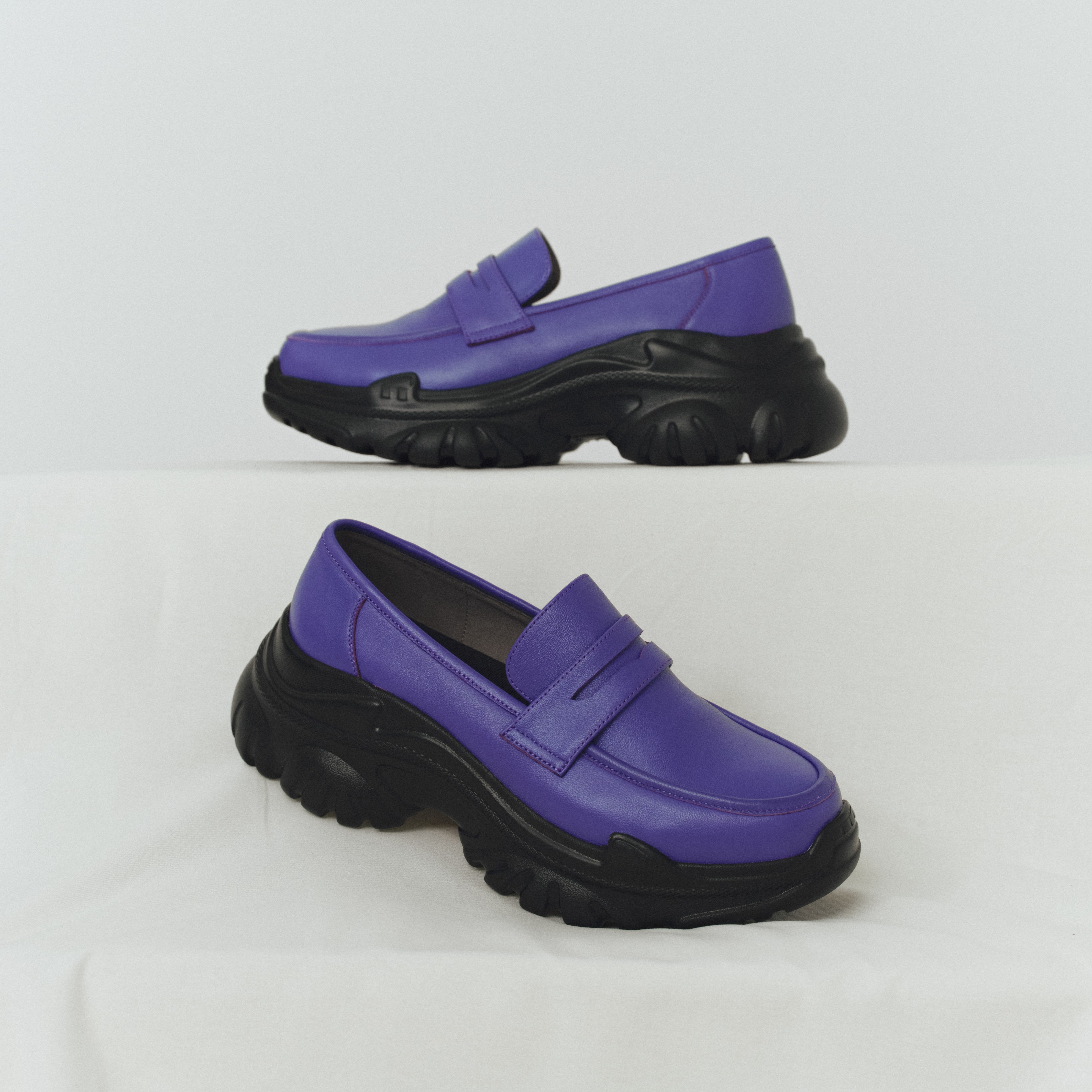 【SALE】ボリュームソールローファー/554310