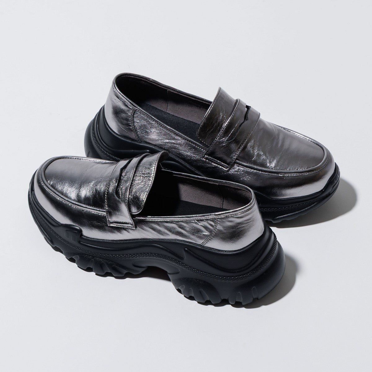 【SALE】ボリュームソールローファー/554310