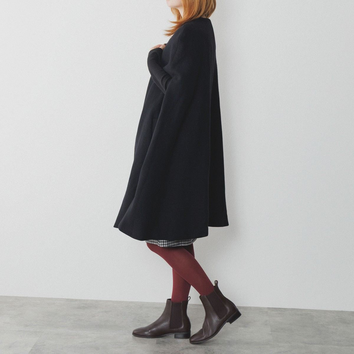 【25AW】サイドゴアショートブーツ/554403