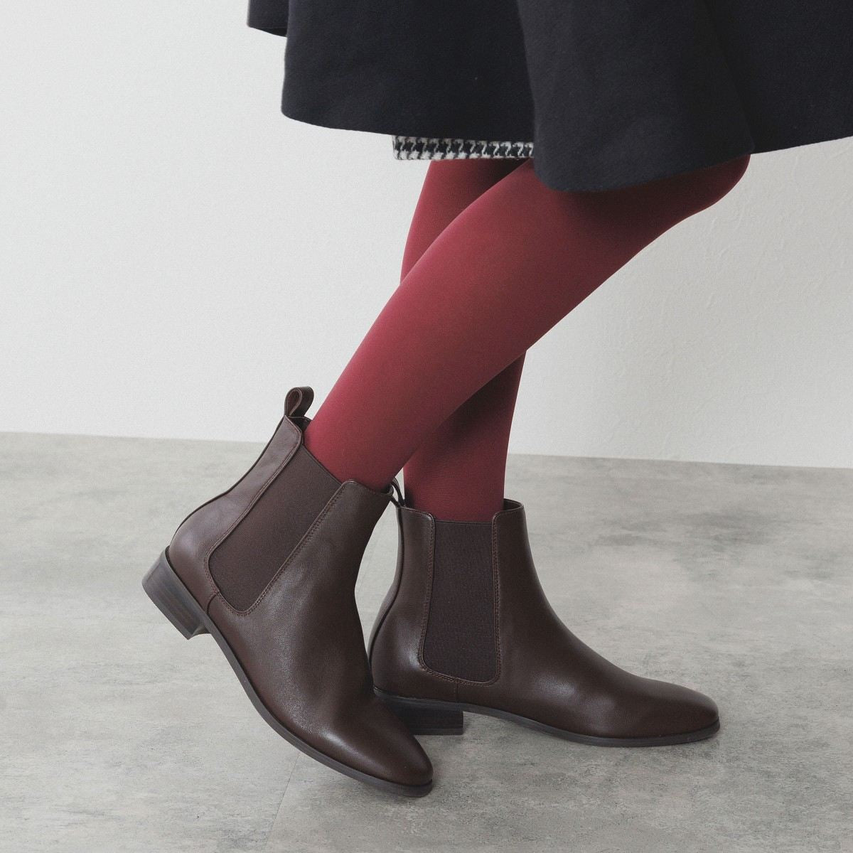 【25AW】サイドゴアショートブーツ/554403