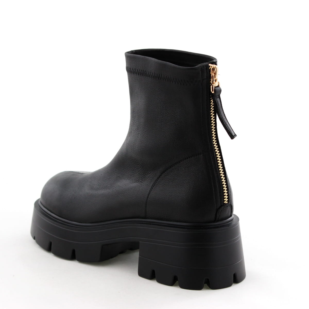 【25AW】バックファスナー厚底ブーツ/554406