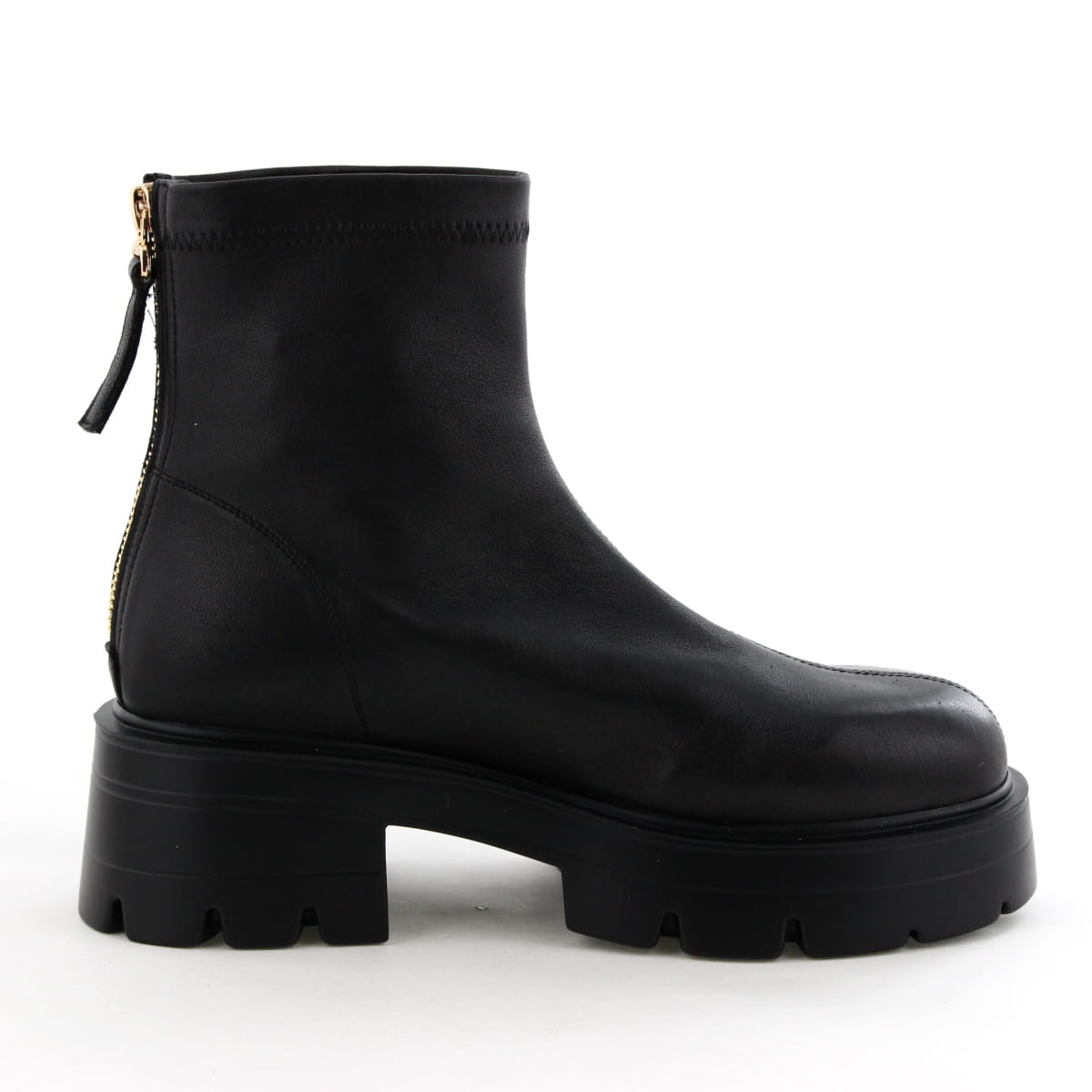 【25AW】バックファスナー厚底ブーツ/554406