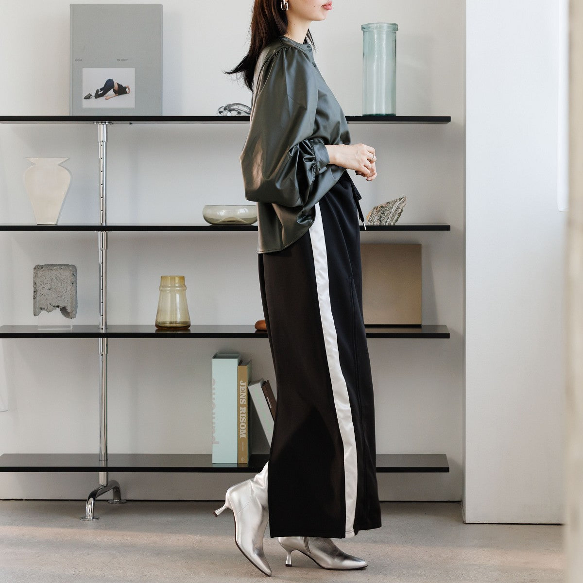 【再値下げ】スクエアトゥヒールショートブーツ/554412