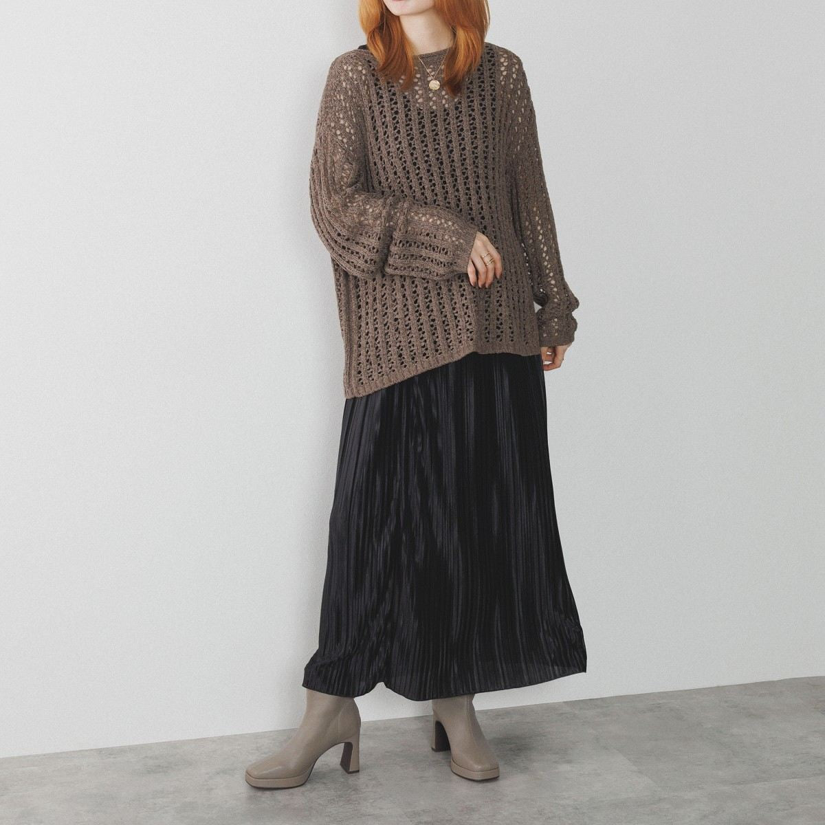 【25AW】プラットフォームブーツ/554413