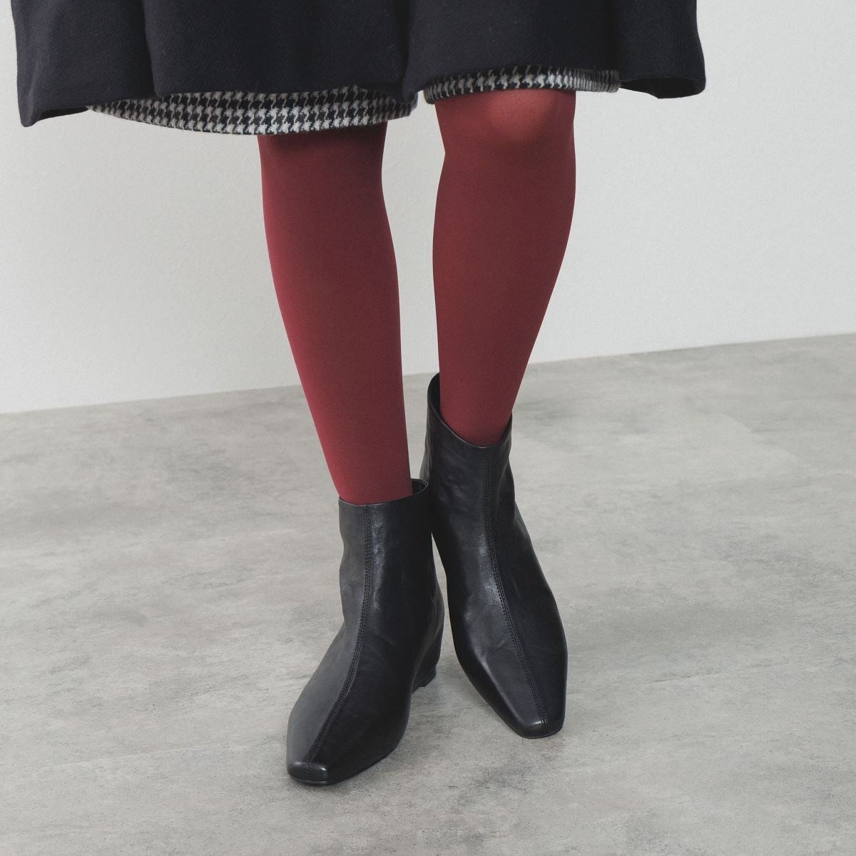 【25AW】インヒールショートブーツ/554416