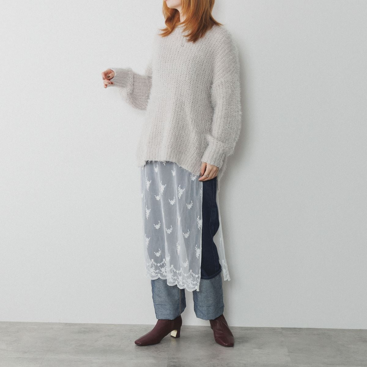 【25AW】メタルヒールストレッチブーツ/554418