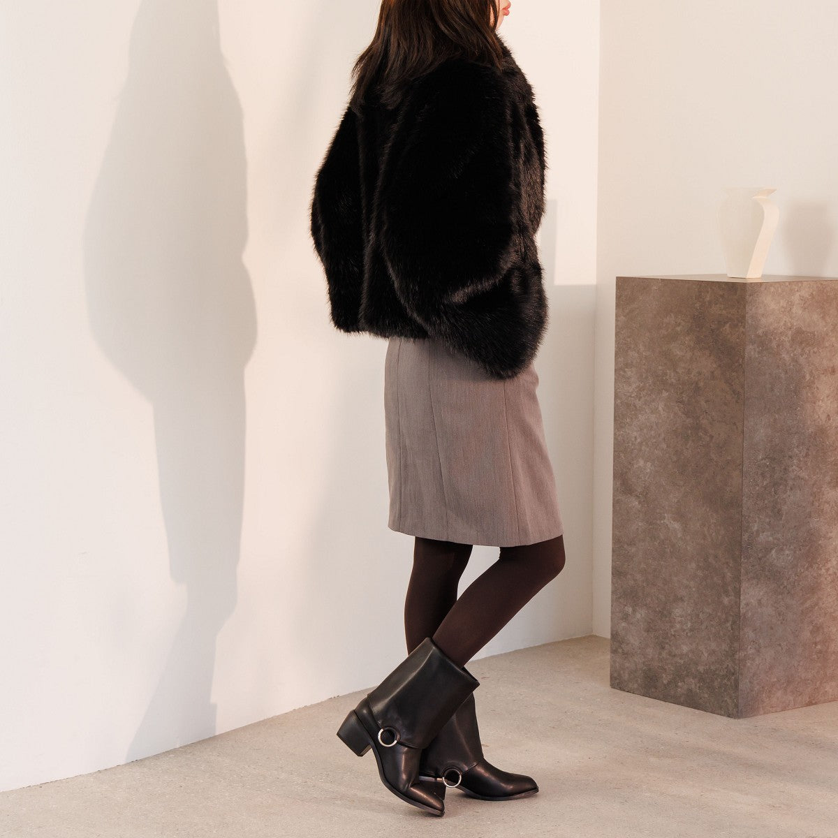 【25AW】2WAYリング付きロングブーツ/554420